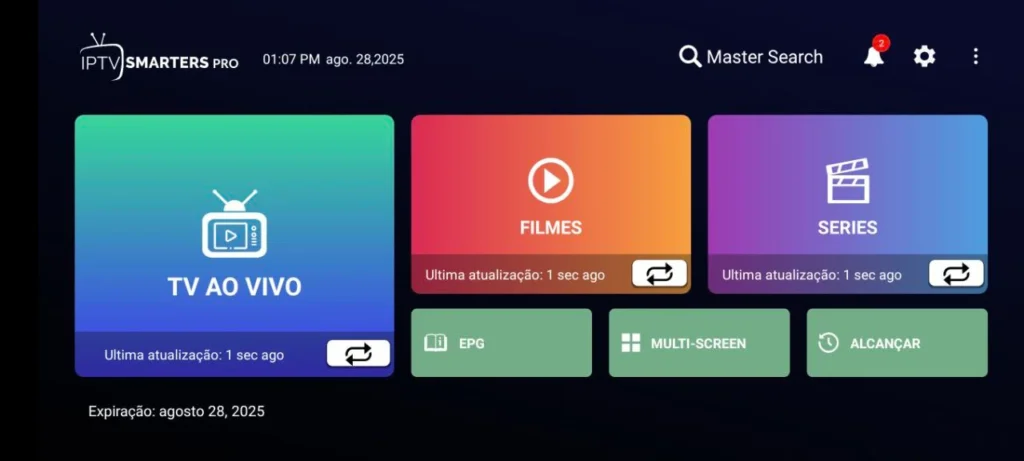 IPTV para TV Android TCL