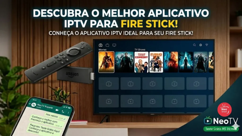Qual melhor Aplicativo IPTV para Fire Stick em 2026